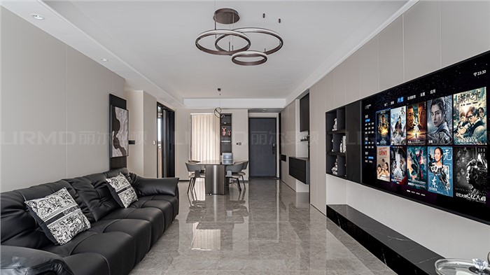 16.8w打造现代极简风格的家143m² | 丽尔曼顿全房全屋整装