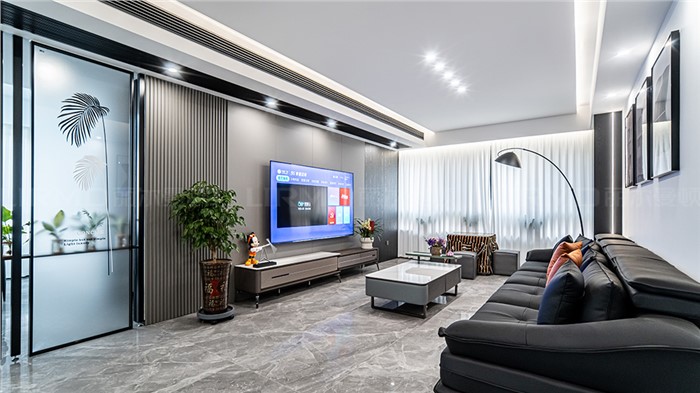 16.8w打造现代简约风格的家152m² | 丽尔曼顿全房全屋定制