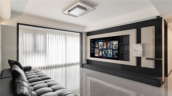 10.8w打造现代黑白灰风格的家130m² | 丽尔曼顿全房全屋整装